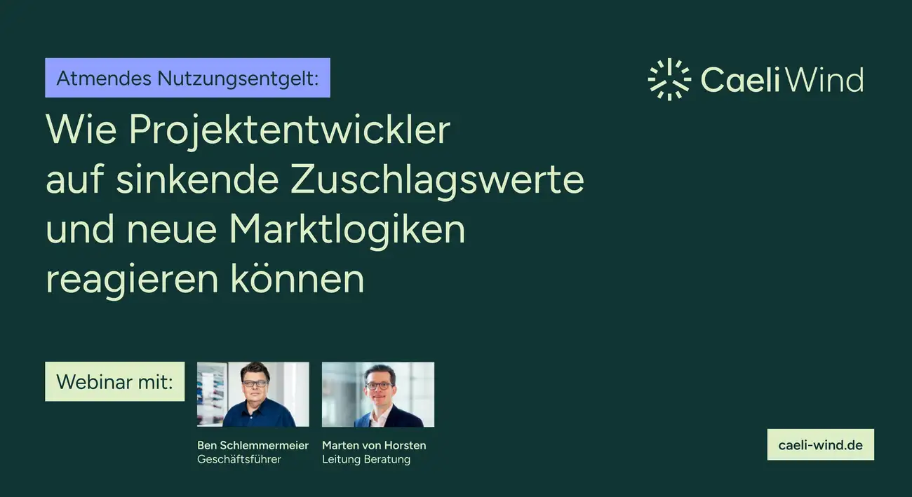 Webinar zur Einordnung variabler Nutzungsentgelte und ihrer Bedeutung für Windenergieprojekte. Webinar zur Einordnung variabler Nutzungsentgelte und ihrer Bedeutung für Windenergieprojekte.